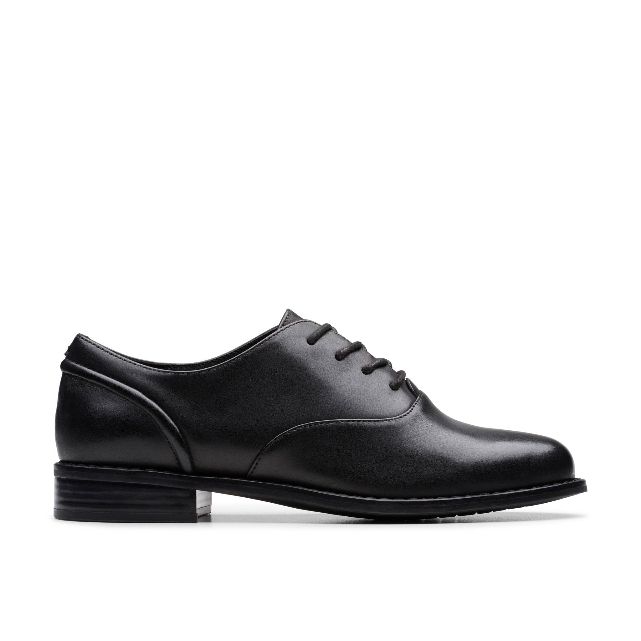 Brogue Clarks Jules Walk Black Leather Hana Walk