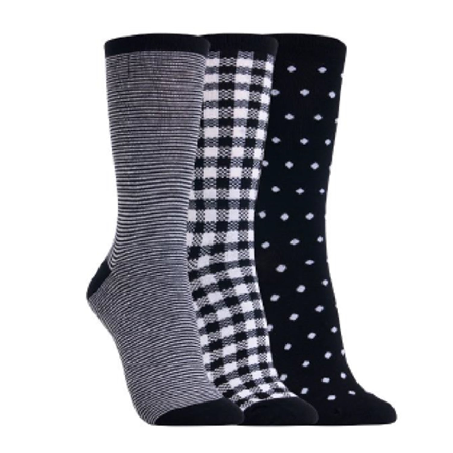 Long Casual Socks 3 Pack W