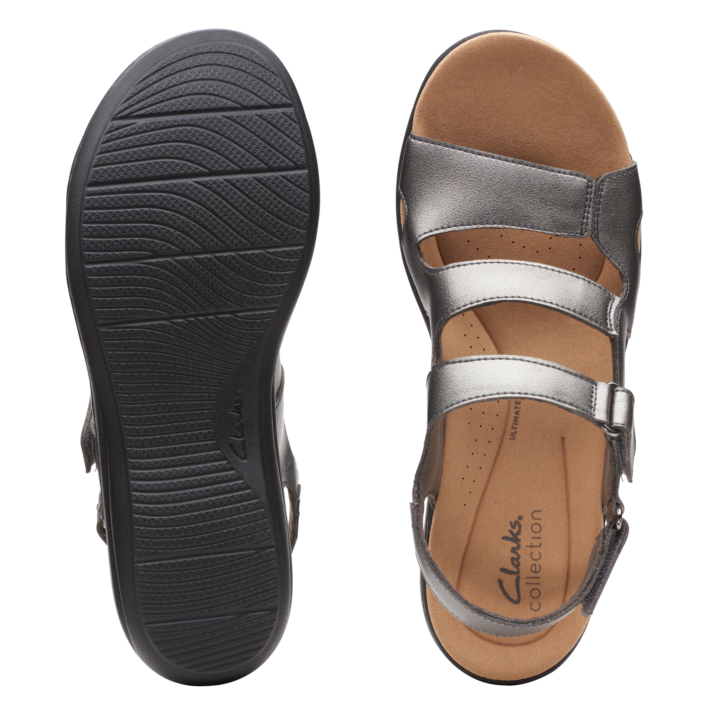 Clarks wide fit sandals on sale womens