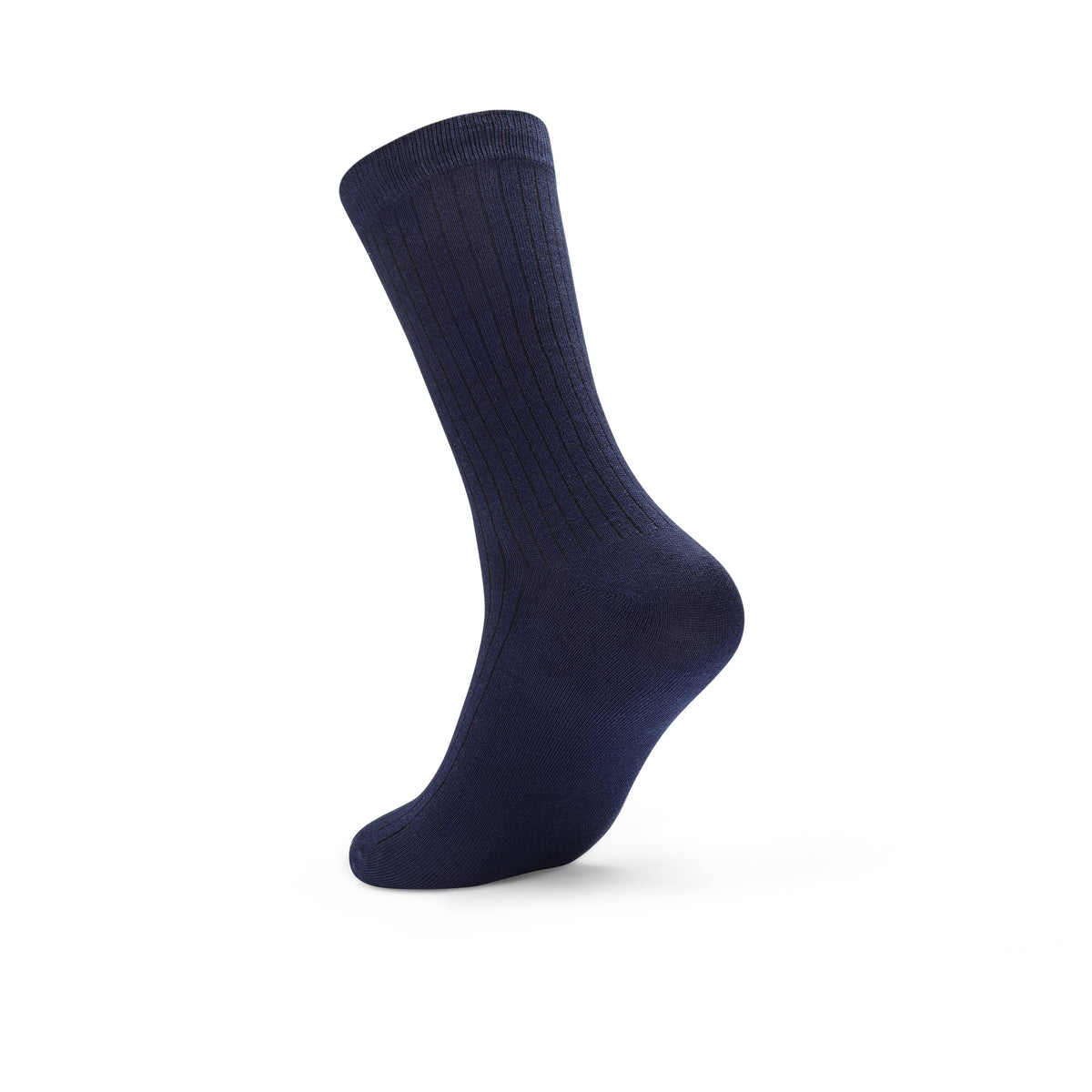 Mens Long Dress Crew 2 Socks 3 Pack