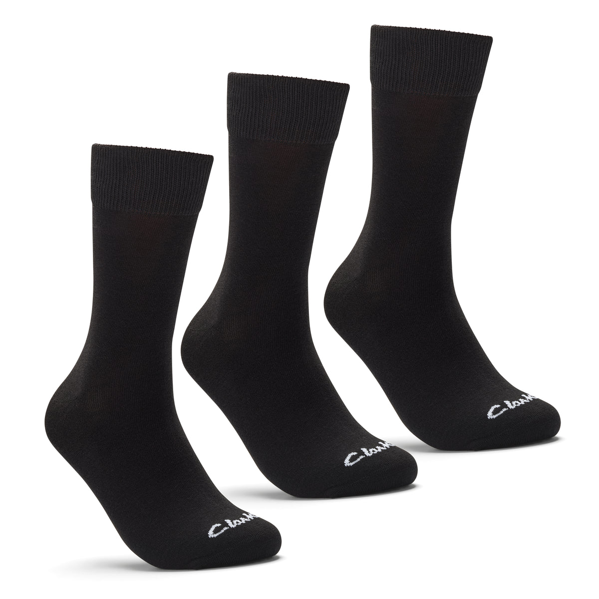 Mens Long Casual Crew2 Socks 3 Pack