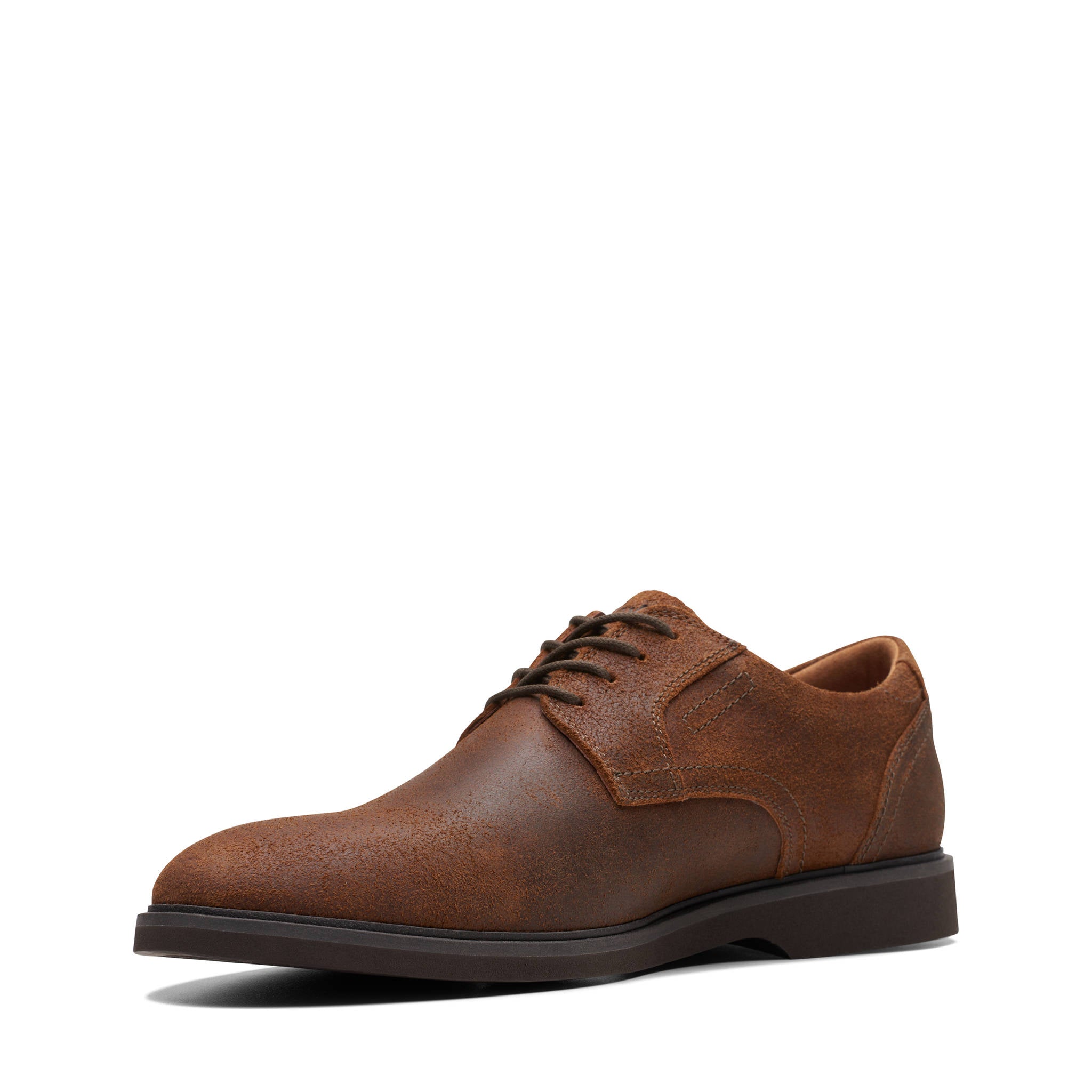 Clarks brown laces hotsell