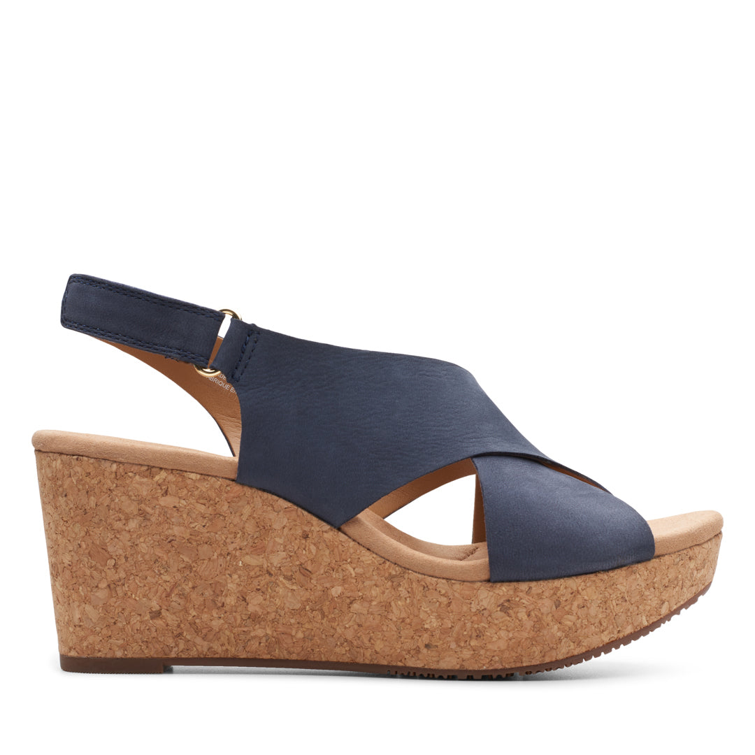 Clarks wedge sandals clearance annadel